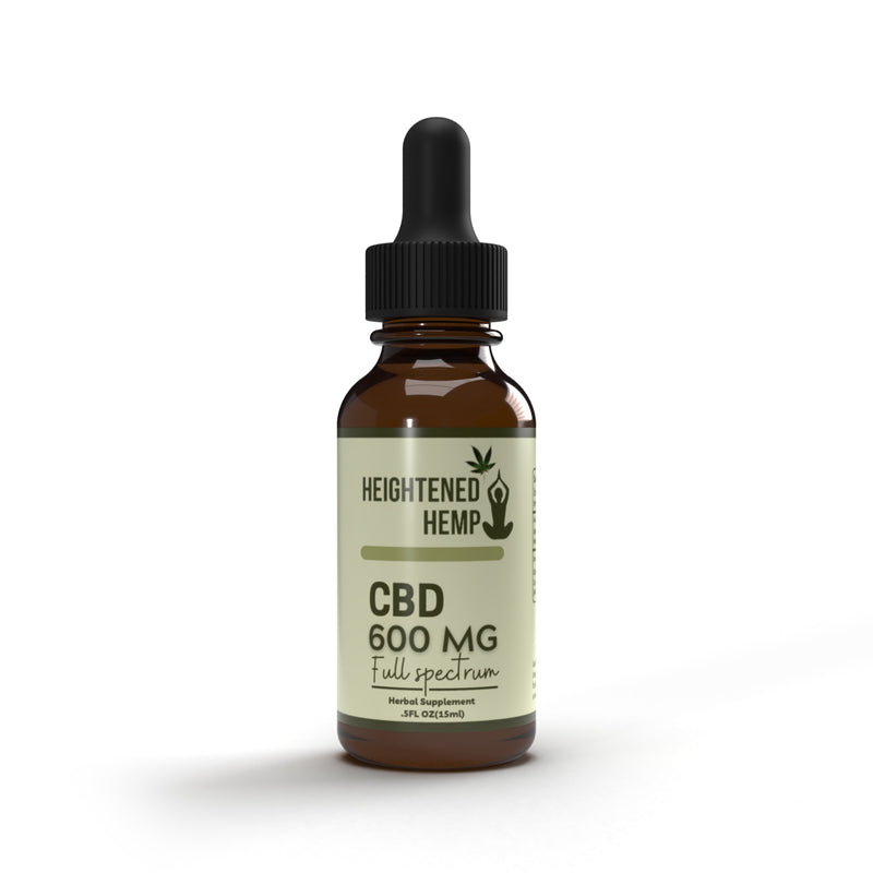600 mg Full Spectrum Hemp Derived CBD Oil